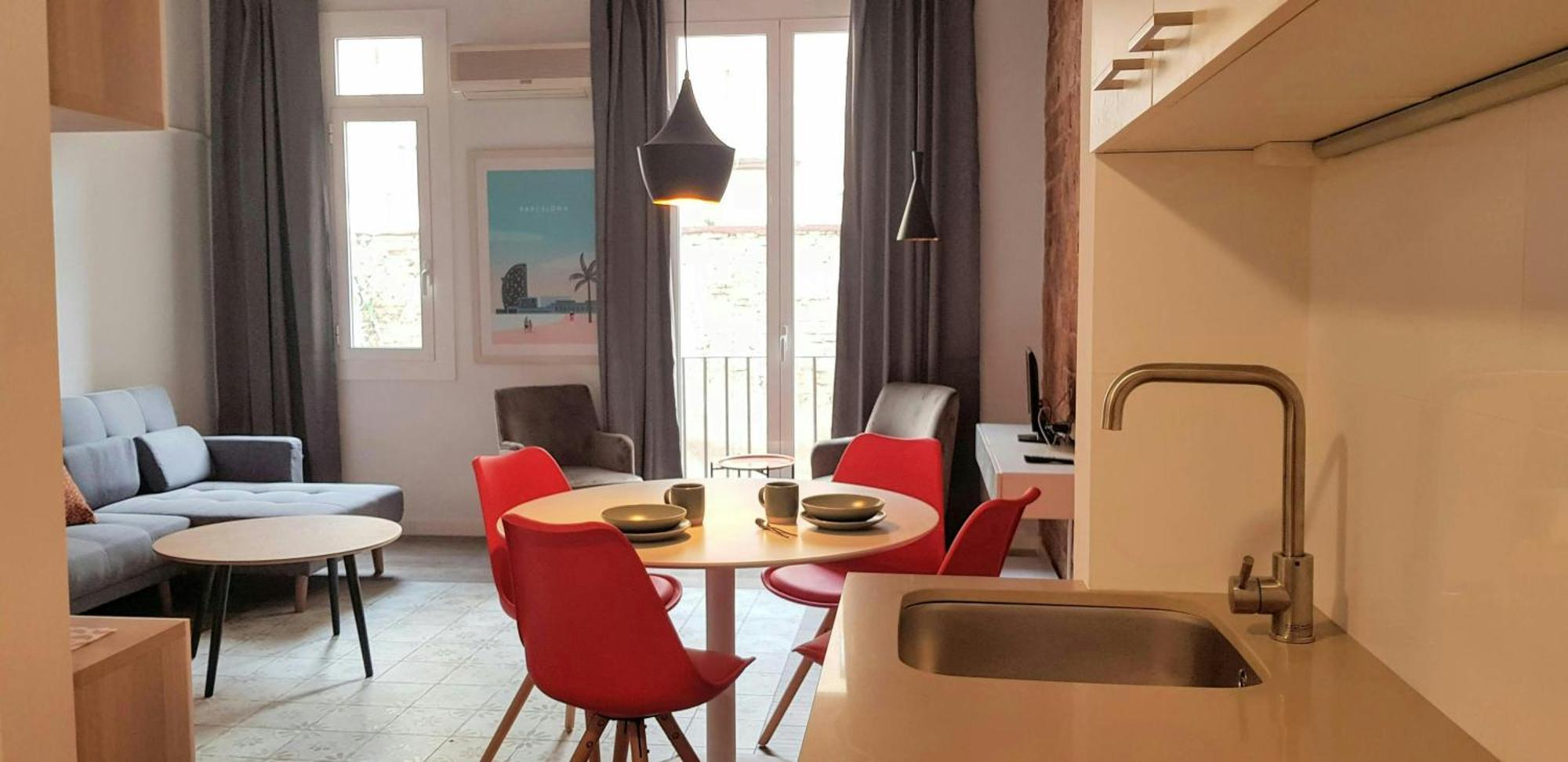 Apartment Sant Antoni 4 - Downtown Barcelona. Modern Barcelona